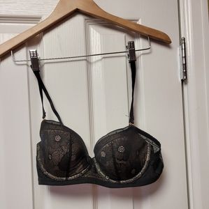 Aerie women's black lace bra 34C